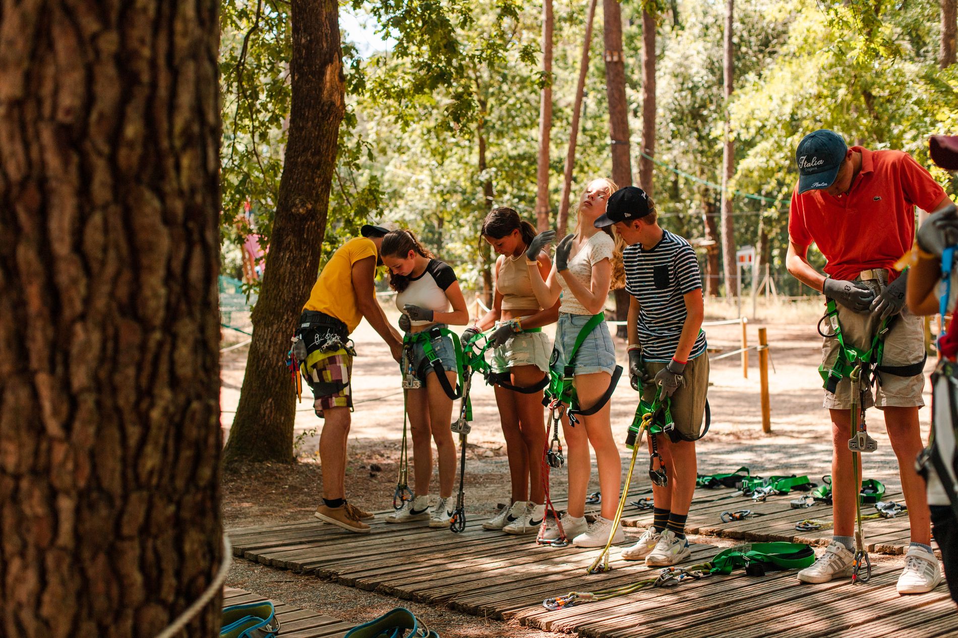 Indian Forest Accrobranche aux Mathes