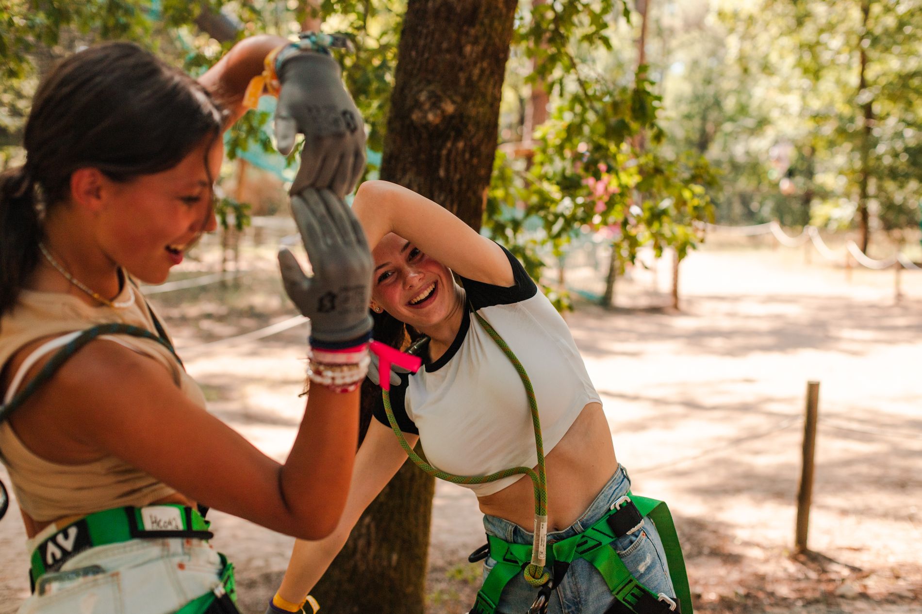 Indian Forest Accrobranche aux Mathes