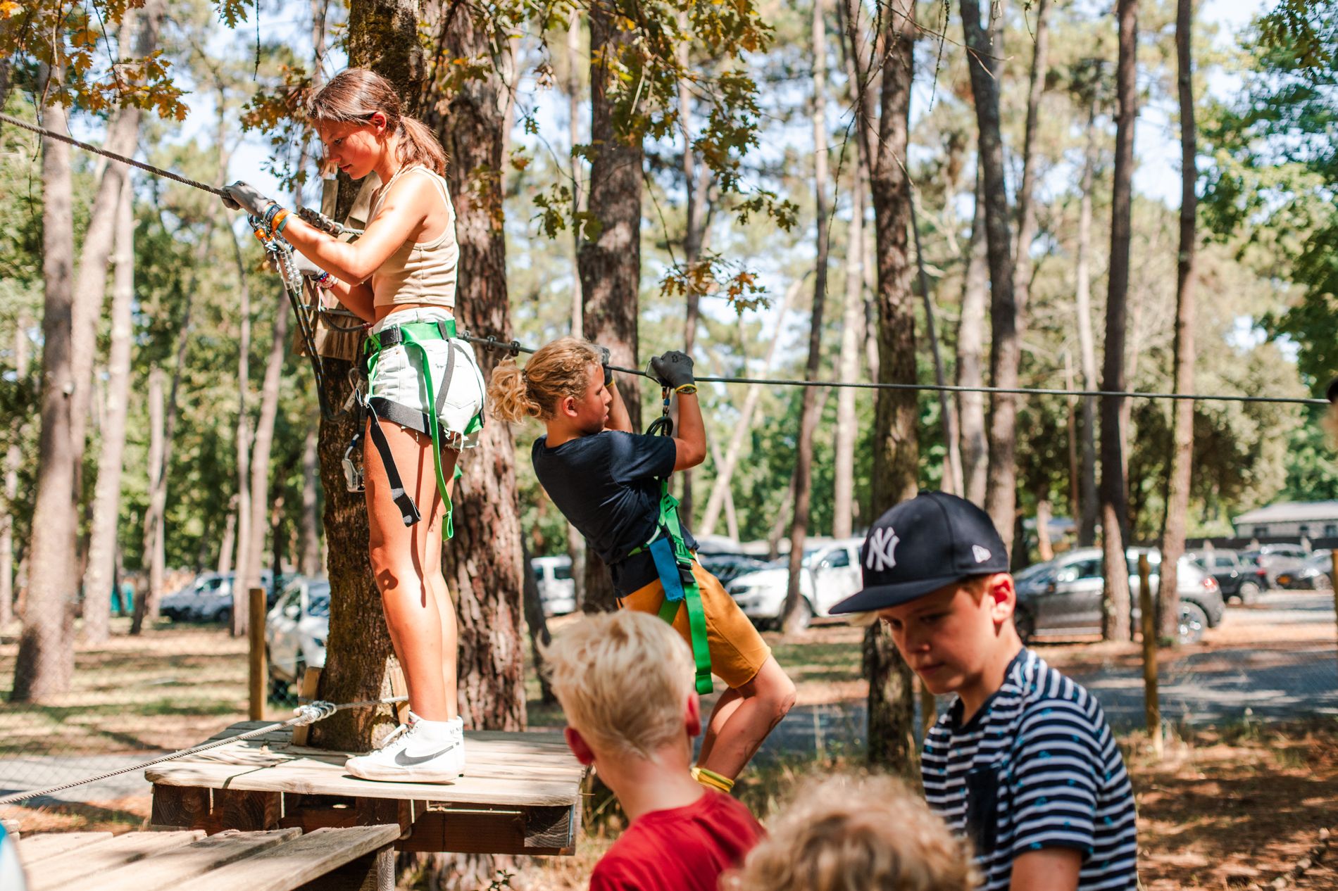 Indian Forest Accrobranche aux Mathes