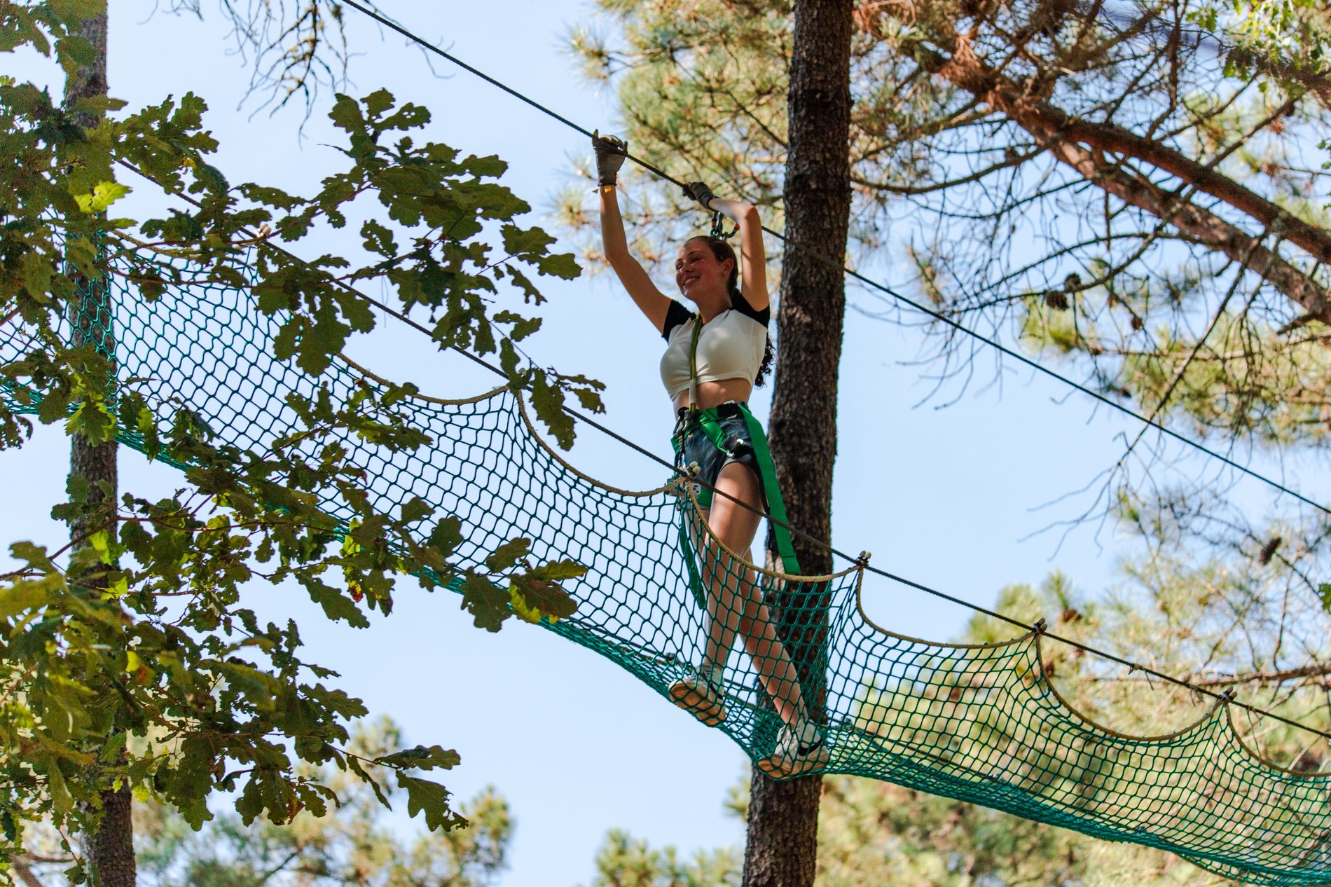 Indian Forest Accrobranche aux Mathes