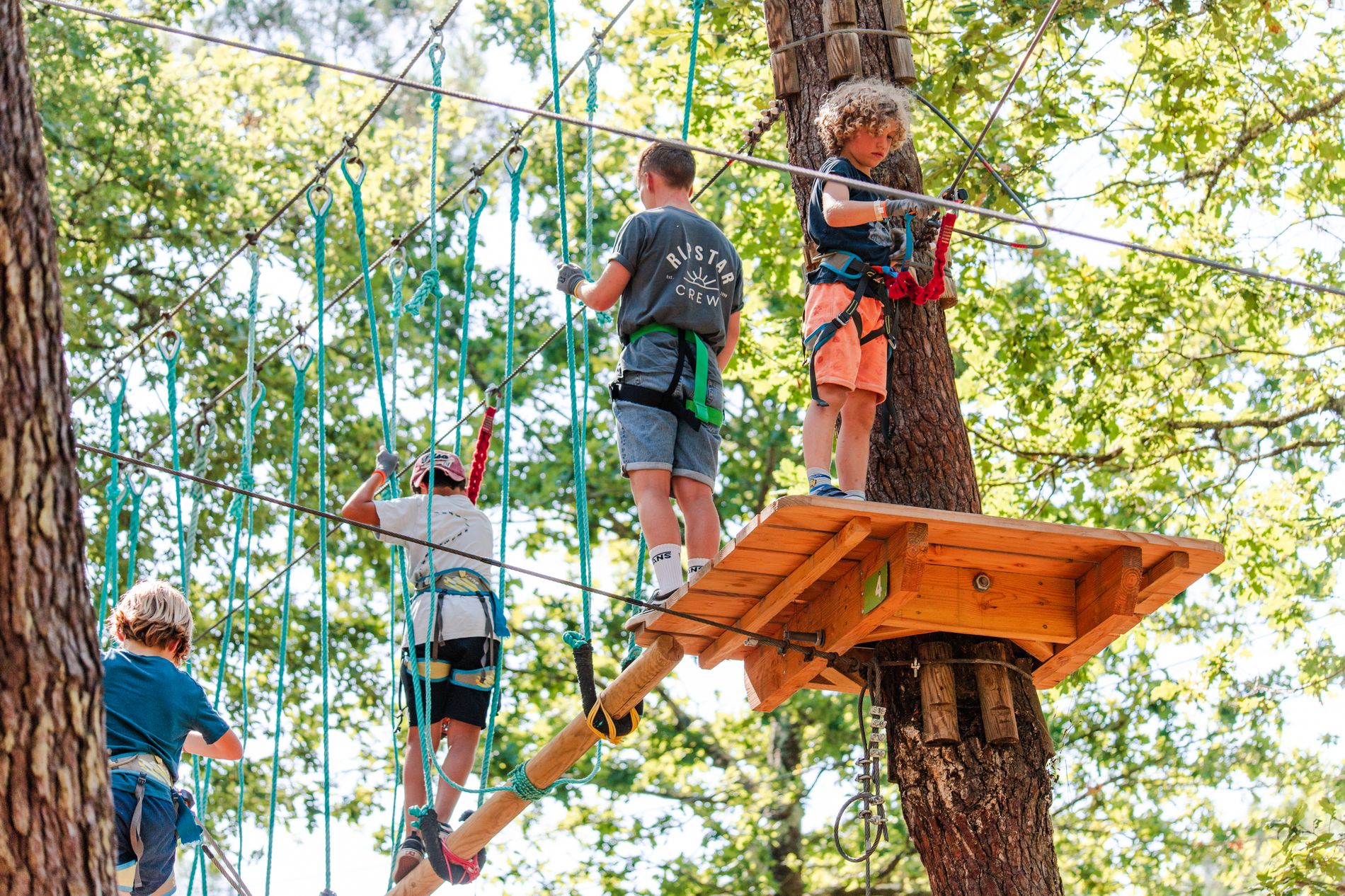 Indian Forest Accrobranche aux Mathes